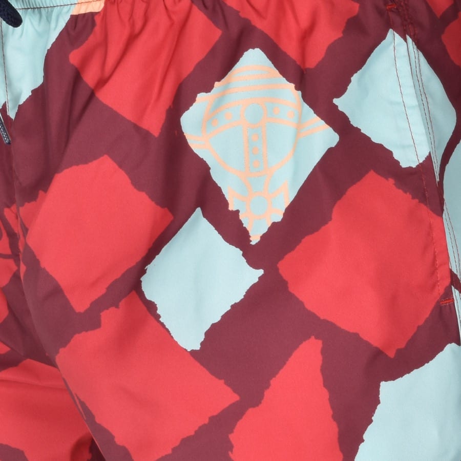Alternative Image for ProductVivienne Westwood Surf Swim Shorts Burgundy3